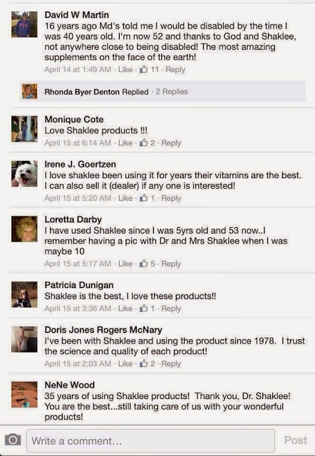 review shaklee